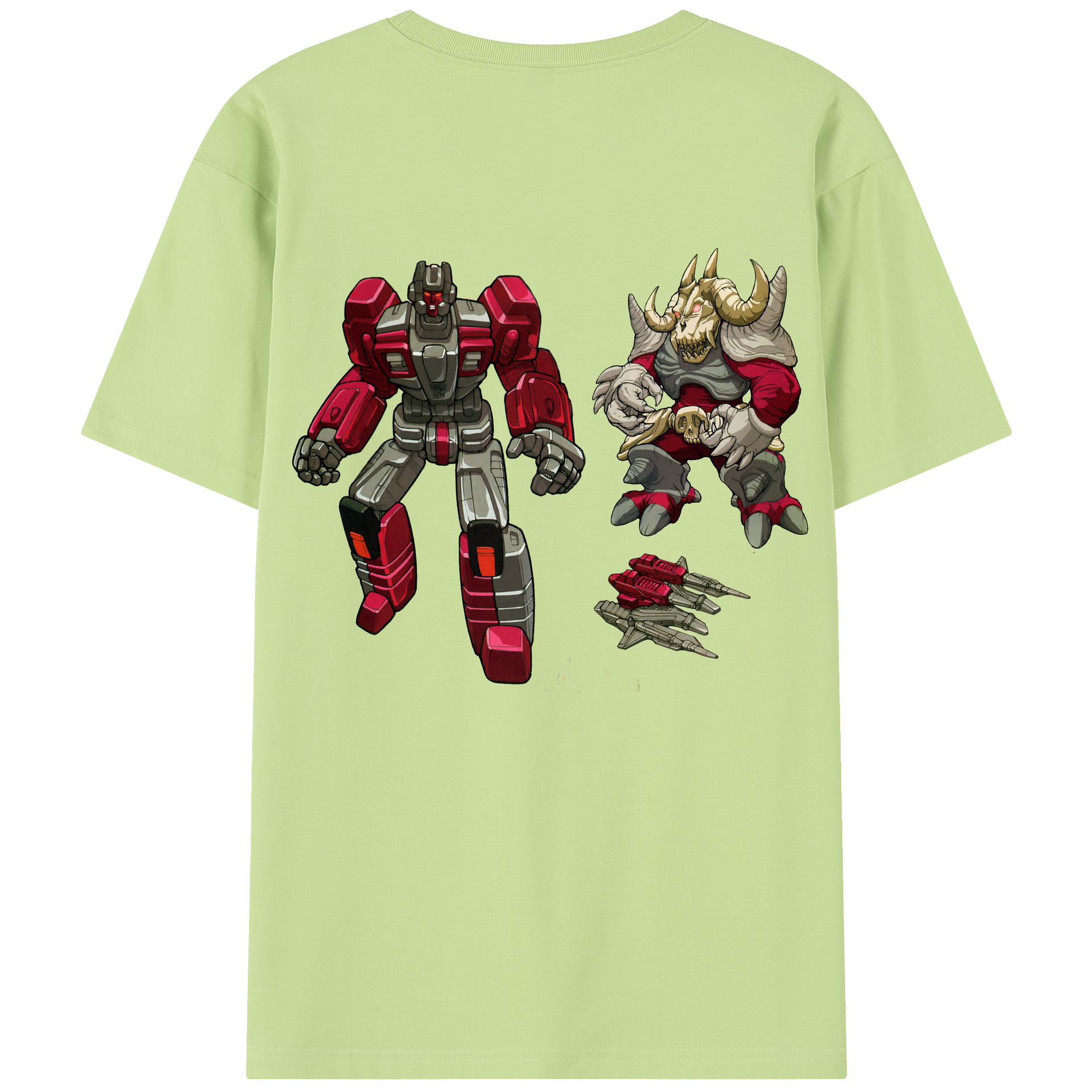 （画像用）  綿100％半袖Tシャツ（背面プリント）